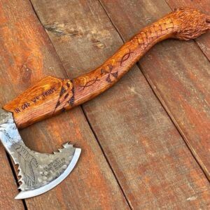 Beautiful Hand made Axe For  Viking War