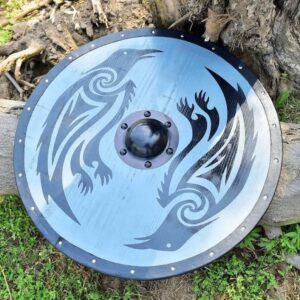 Viking deregan shields size 18''