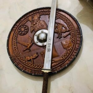 Viking Shield and Sword set 24''