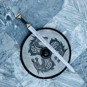 Viking shield and sword shield size 18''