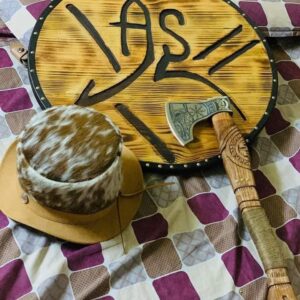 Viking beautiful set shield size 18''