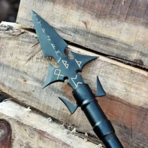 Handmade Viking Spear: Norse Odin Gungnir Replica with Optional Box