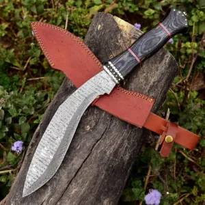 Damascus Steel Viking Knife  For Christmas