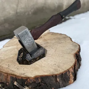 Viking hammer holder, Hammer accessory stand, Custom stand for hammer