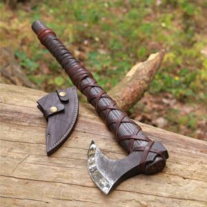A small one viking handmade axe